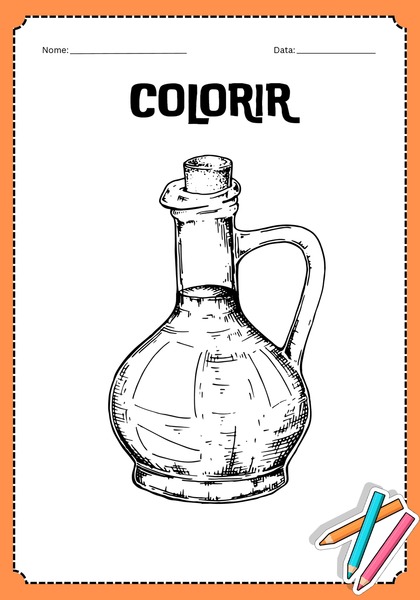 Vamos Colorir - Azeite