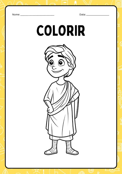 Vamos Colorir - Filipe