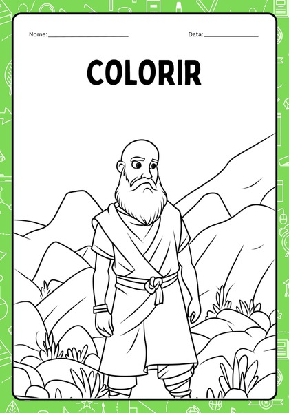 Vamos Colorir - Gideão