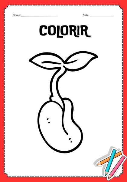 Vamos Colorir - Grão de Mostarda