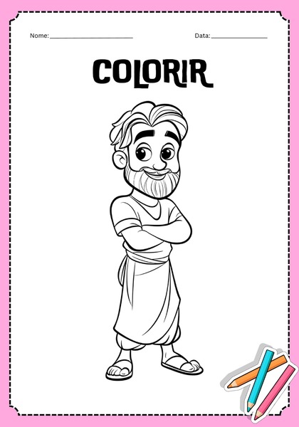 Vamos Colorir - Homem v.3