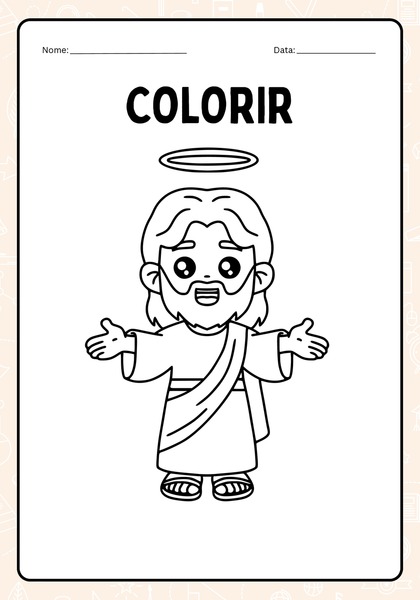 Vamos Colorir - Jesus v.2