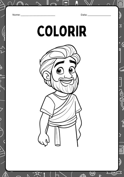 Vamos Colorir - Judas