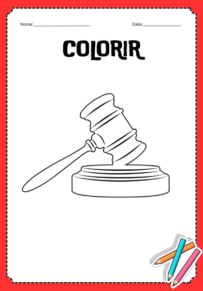 Vamos Colorir - Juiz Iníquo