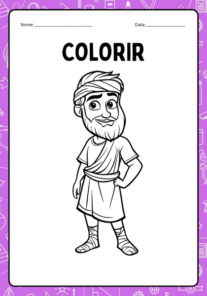 Vamos Colorir - Mateus