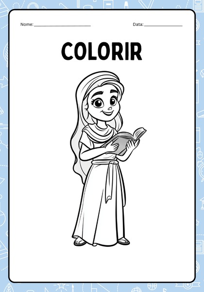 Vamos Colorir - Noemi