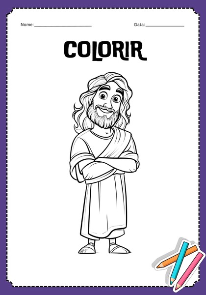 Vamos Colorir - Noivo v.2