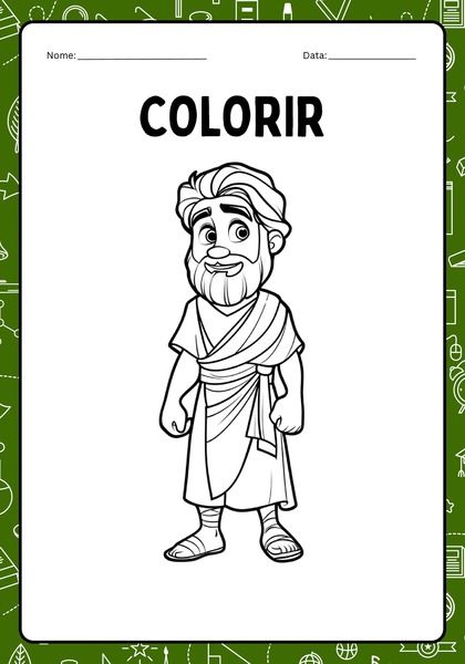 Vamos Colorir - Samuel