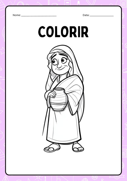 Vamos Colorir - Sara