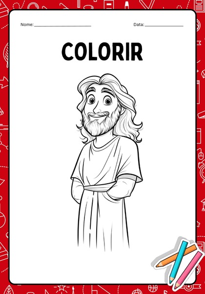 Vamos Colorir - Saul