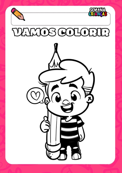 Vamos Colorir - Semana das Crianças v.10