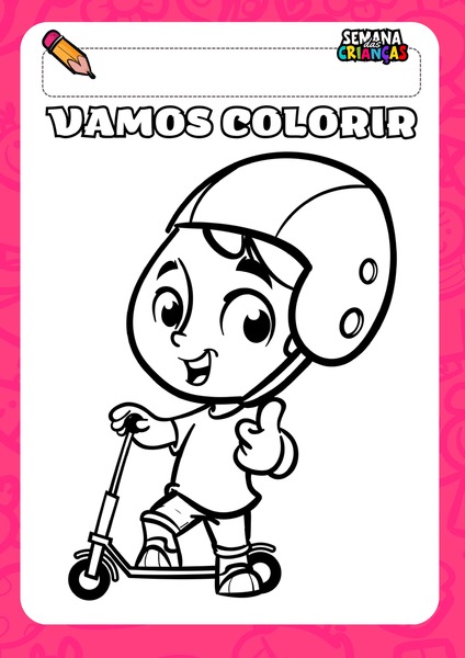 Vamos Colorir - Semana das Crianças v.13