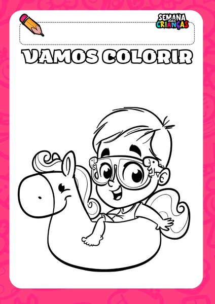 Vamos Colorir - Semana das Crianças v.14
