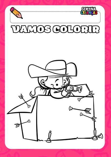 Vamos Colorir - Semana das Crianças v.19