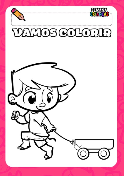 Vamos Colorir - Semana das Crianças v.21