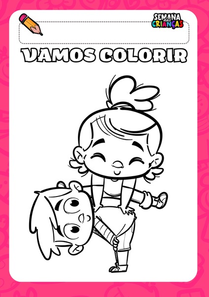 Vamos Colorir - Semana das Crianças v.25