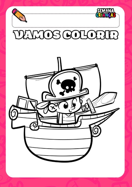 Vamos Colorir - Semana das Crianças v.29
