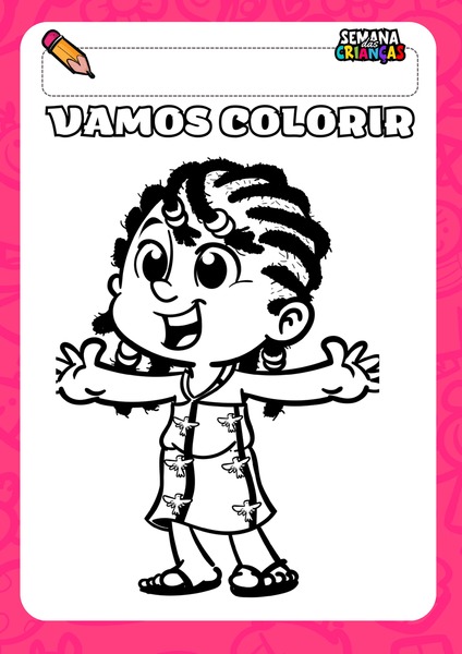 Vamos Colorir - Semana das Crianças v.6