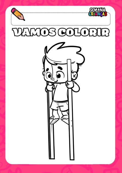 Vamos Colorir - Semana das Crianças v.7