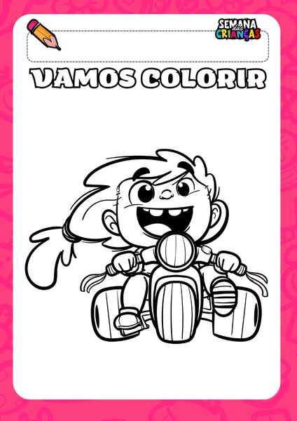 Vamos Colorir - Semana das Crianças v.8