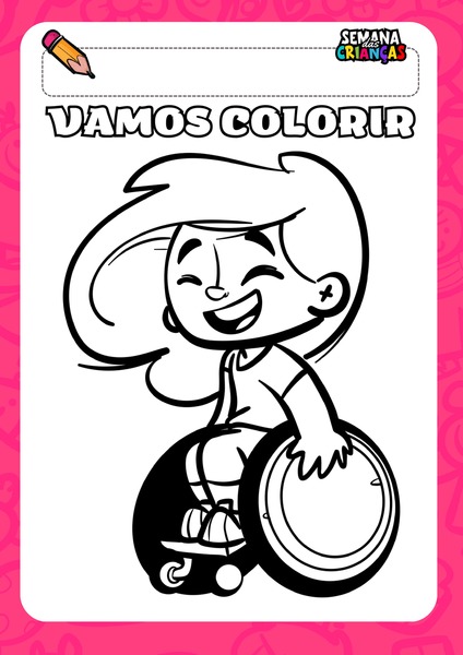 Vamos Colorir - Semana das Crianças v.9